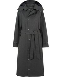 TOG24 - Jemima Waterproof Longline Belted Trench Jacket - Lyst