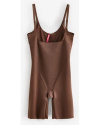 Spanx - Invisible Medium Control Open-Bust Mid-Thigh Bodysuit - Lyst