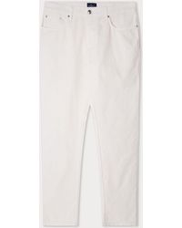 Hackett - Regular Fit Five Pocket Trousers - Lyst