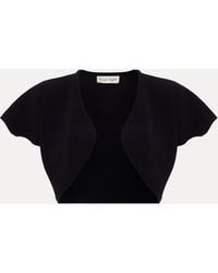 Phase Eight - Myra Flutted Sleeve Cardigan - Lyst