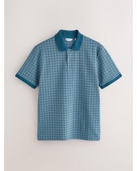 Next - Pattern Polohemd - Lyst