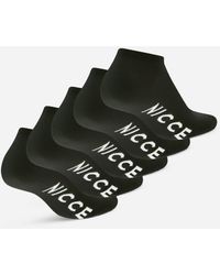 Nicce London - 5 Pack Trainer-Liner Welles Socks - Lyst