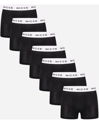 NICCE Multipacks - Nicce 7 Pack Boxers Borwis - Lyst