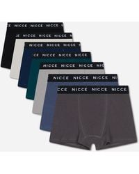 Nicce London - 7 Pack Celyn Boxers - Lyst