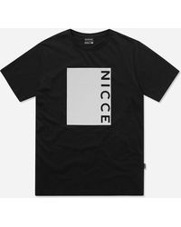 Nicce London Cube T-shirt - Black