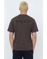 Nicce London - Script Essential T-Shirt - Lyst
