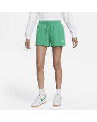 Nike - Sportswear Club Fleece Mid-rise Shorts - Lyst