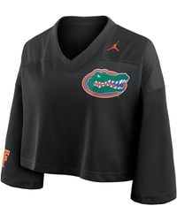 Nike - Florida Jersey Brand Dri-Fit College Cropped Top - Lyst