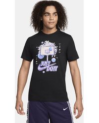 Nike - Basketball T-shirt Cotton - Lyst