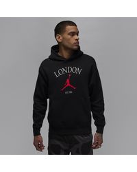 Nike - Felpa pullover con cappuccio jordan london - Lyst