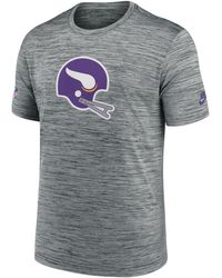 Nike - Minnesota Vikings Sideline Velocity Dri-Fit Nfl T-Shirt - Lyst