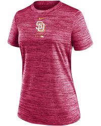Nike - San Diego Padres Authentic Collection City Connect Practice Velocity Dri-fit Mlb T-shirt - Lyst