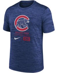 Nike - Chicago Cubs Large Logo Velocity Mlb T-shirt - Lyst