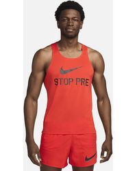 Nike - Fast Run Energy Running Vest Polyester - Lyst