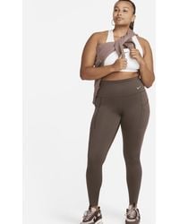 Nike - Go Firm-support High-waisted Full-length Leggings With Pockets - Lyst