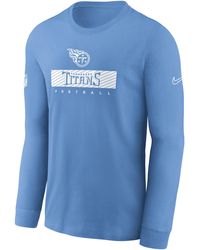 Nike - Tennessee Titans Sideline Team Issue Dri-fit Nfl Long-sleeve T-shirt - Lyst