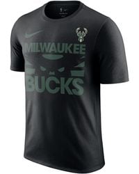 Nike - Milwaukee Bucks Courtside Nba T-Shirt - Lyst