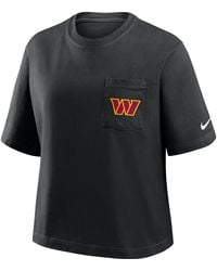 Nike - Washington Commanders Rewind Pocket Boxy Nfl T-Shirt - Lyst
