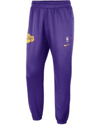 Nike - Los Angeles Lakers Spotlight Dri-fit Nba Trousers Polyester - Lyst