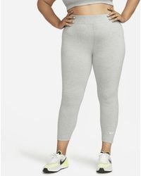 Nike - Sportswear Essential 7/8 Mid-rise Leggings (plus Size) - Lyst