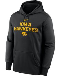 Nike - Iowa Team Stacked Menâ Therma College Pullover Hoodie - Lyst