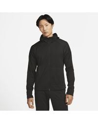 Nike - Yoga Dri-fit Full-zip Jersey Hoodie 50% Recycled Polyester - Lyst