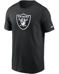 Nike - Logo Essential (nfl Las Vegas Raiders) T-shirt - Lyst