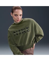 Nike - Sportswear Phoenix Fleece Oversized Crew-Neck Sweatshirt - Lyst