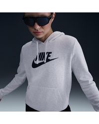 Nike - Sportswear Club Fleece Logo Pullover Hoodie - Lyst