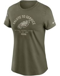 Nike - Philadelphia Eagles Salute To Service Sideline Nfl T-Shirt - Lyst