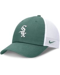 Nike - Chicago White Sox Bicoastal Club Mlb Trucker Adjustable Hat - Lyst
