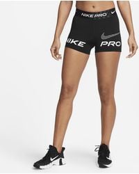 Nike - Pro Dri-fit Mid-rise 3" Graphic Training Shorts - Lyst