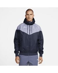 Nike - Tottenham Hotspur Sport Essentials Windrunner Hooded Football Jacket Polyester - Lyst