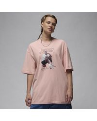 Nike - Jordan Oversized Graphic T-shirt Cotton - Lyst