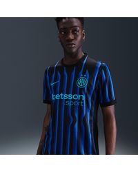 Nike - Inter Milan 2025/26 Stadium Home Dri-Fit Football Replica Shirt - Lyst
