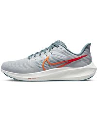 Nike - Air Zoom Pegasus 39 Road Running Shoes Grey - Lyst