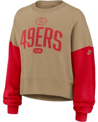 Nike - San Francisco 49Ers Rewind Nfl Pullover Crew - Lyst