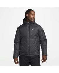 Nike - Sportswear Therma-fit Repel Hooded Jacket Polyester 50% Recycled Polyester - Lyst