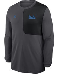 Nike - Ucla Sideline Coach Brand Dri-Fit College Long-Sleeve Top - Lyst