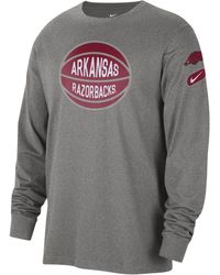 Nike - Arkansas Fast Break College Long-sleeve T-shirt - Lyst
