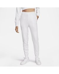 Nike - Sportswear Chill Terry Slim High-waisted French Terry Sweatpants - Lyst