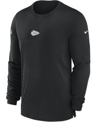 Nike Dri-fit Lockup (nfl Kansas City Chiefs) Long-sleeve Top in