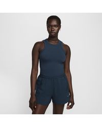 Nike - One Fitted Dri-fit Cropped Tank Top - Lyst