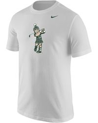 Nike - Michigan State College T-shirt - Lyst