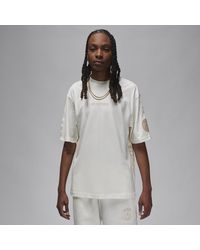 Nike - Paris Saint-germain Wordmark Heritage 85 T-shirt Cotton - Lyst