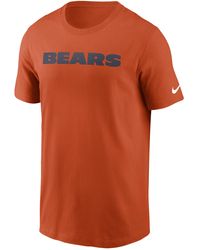 Nike - Chicago Bears Primetime Wordmark Essential Nfl T-Shirt - Lyst