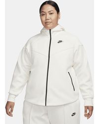 Nike - Sportswear Tech Fleece Windrunner Full-zip Hoodie (plus Size) - Lyst