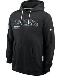Nike - San Francisco 49Ers Crucial Catch Sideline Dri-Fit Nfl Pullover Hoodie - Lyst
