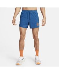 Nike - Shorts da running 13 cm con slip foderati running energy stride - Lyst