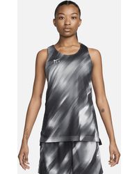 Nike - Swoosh Fly Dri-fit Reversible Basketball Tank Top Polyester - Lyst